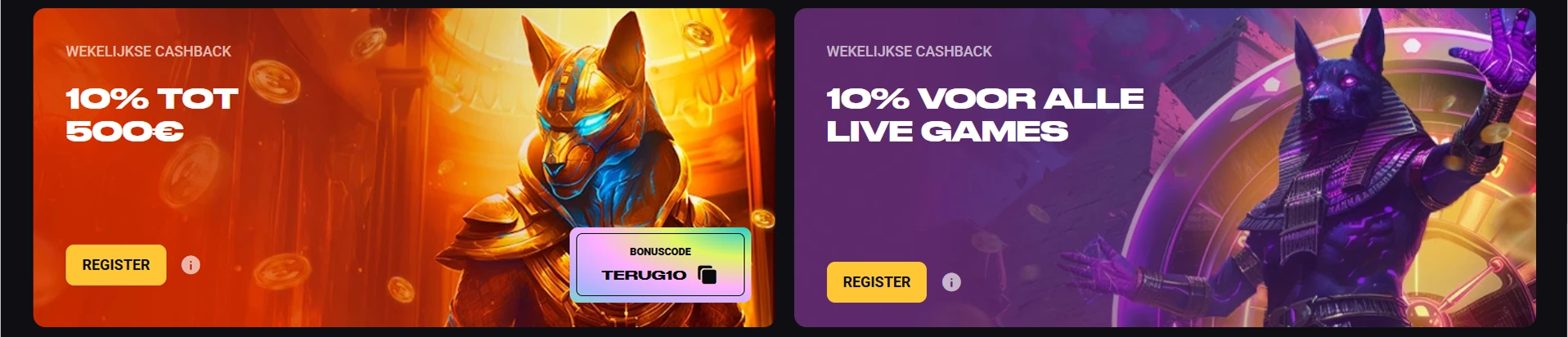 Amon Bet Casino wekelijkse cashback